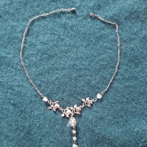 Silver Floral Chain
